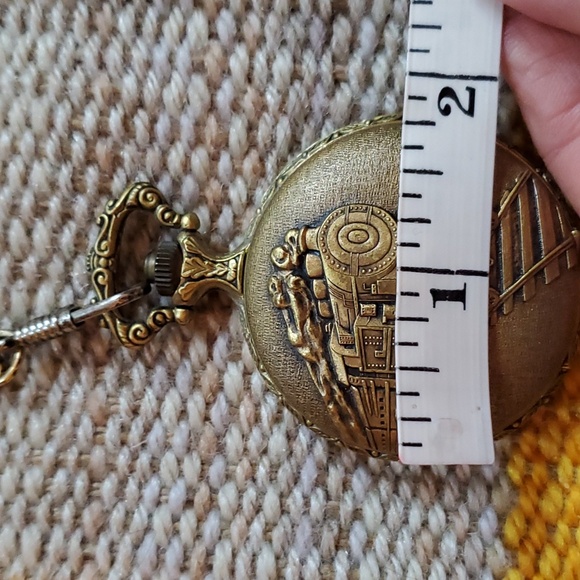 Vintage Armitron railroad train pocket watch - Picture 12 of 13